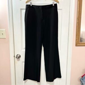Vince Camuto Women's Black Wide Leg Trousers Pants Size 12 Career